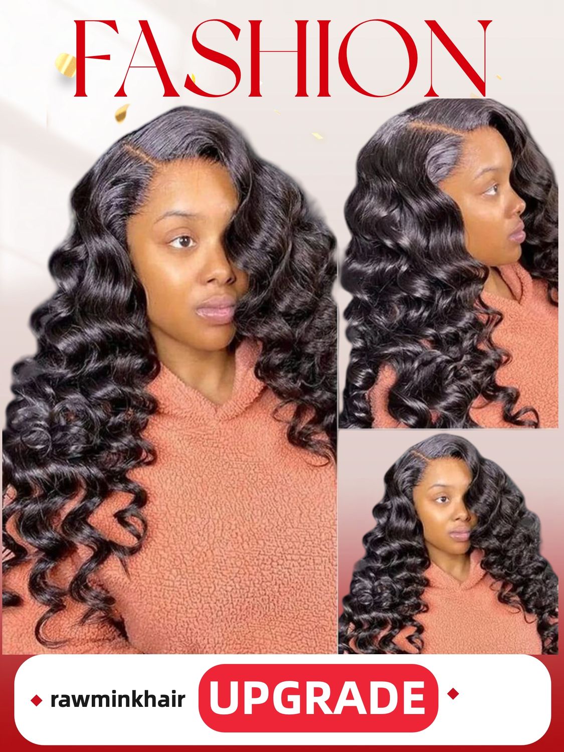 Mink Hair Loose Deep HD Lace Wig
