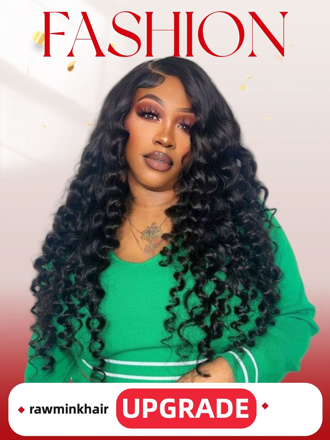 Luxury Hair Loose Deep Transparent Lace Wig