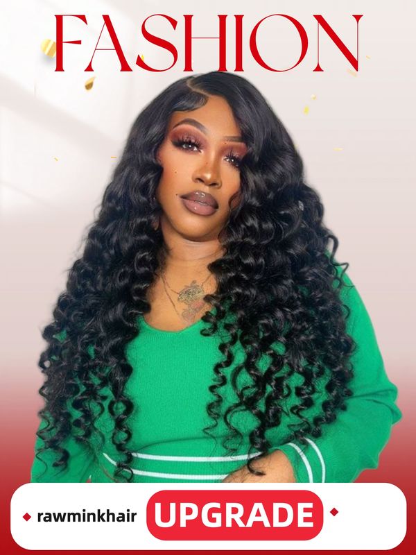 Luxury Hair Loose Deep Transparent Lace Wig