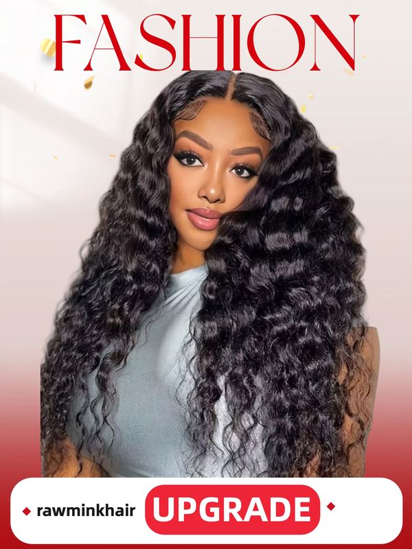 Mink Hair Water Wave HD Lace Wig