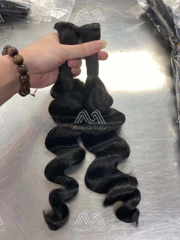 Ocean Wave Bulk Hair For Braiding No Weft (100g) Luxury Hair