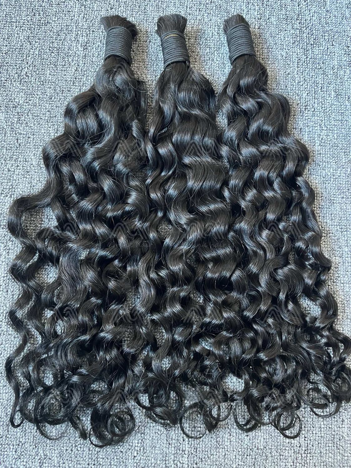 Italian Curly Bulk Hair For Braiding No Weft (100g) Luxury Hair