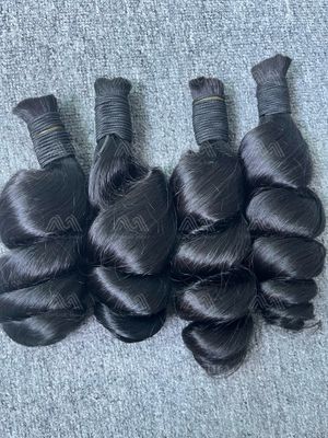 Loose Wave Bulk Hair For Braiding No Weft (100g) Luxury Hair