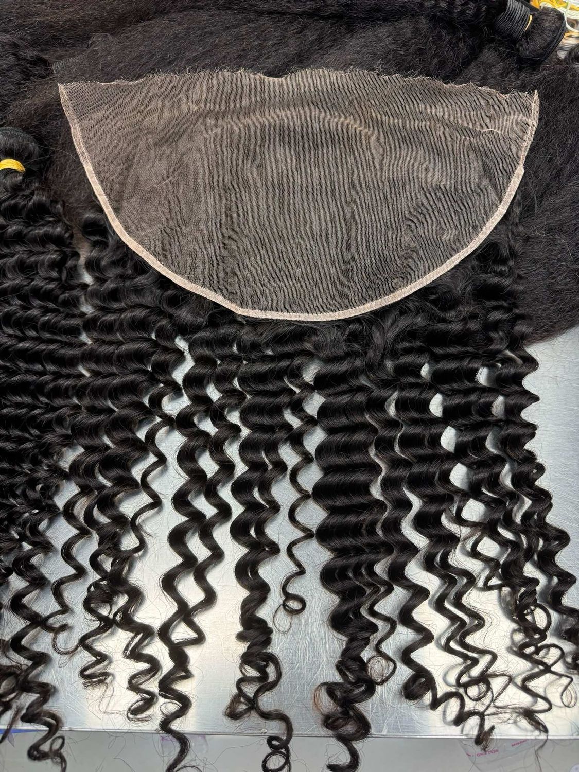 Raw Hair Deep Wave 13x6 HD Closure (Including loose wave/Italian curly)