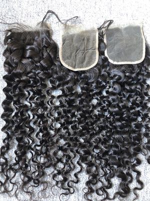 Luxury Hair Italian Curly 4X4 HD Closure