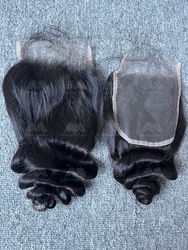 Raw Hair Loose Wave 5X5 HD Closure