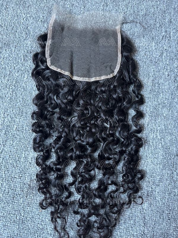 Luxury Hair Burmese Curly 5X5 HD Closure
