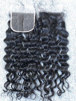 Luxury Hair Italian Curly 5X5 HD Closure