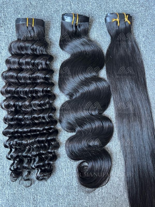 Pu Skin Seamless Clip In