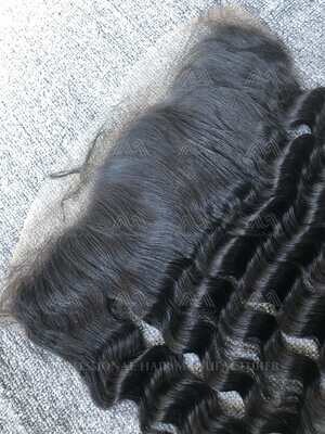 Luxury Hair Loose Deep 13X4 Transparent frontal