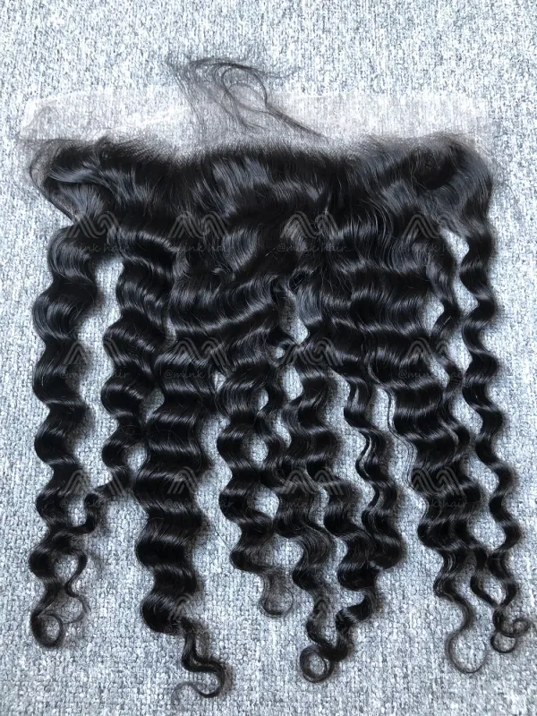 Luxury Hair Loose Deep 13X4 Transparent frontal