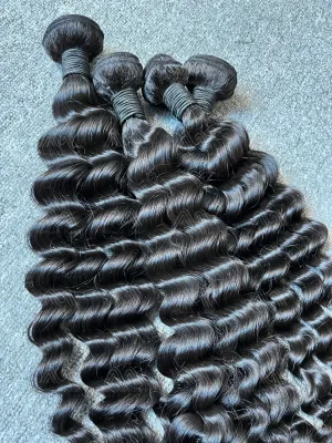 Mink Hair Loose Deep Bundles