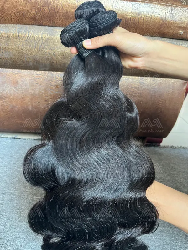 Mink Hair Body Wave Bundles