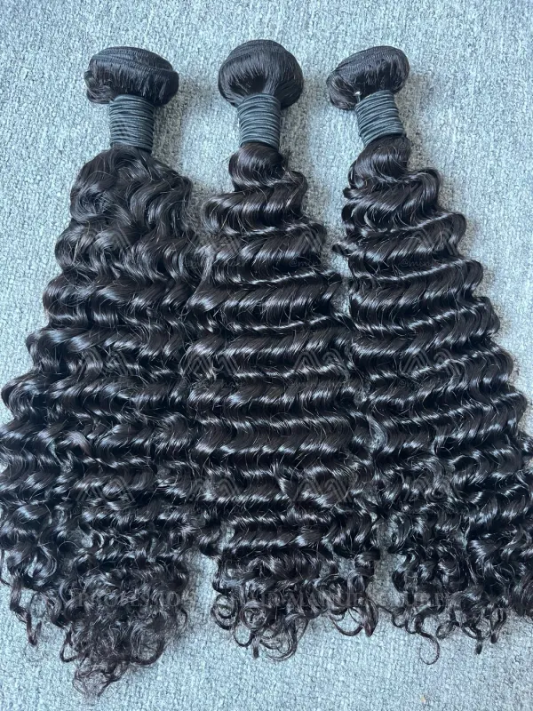 Mink Hair Deep Wave Bundles