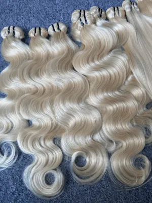 Luxury Blonde Hair Body Wave Bundles
