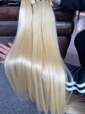 Luxury Blonde Hair Silky Straight Bundles