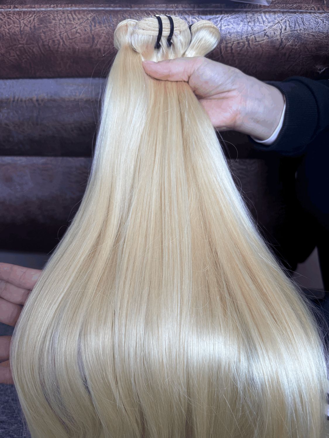 Luxury Blonde Hair Silky Straight Bundles