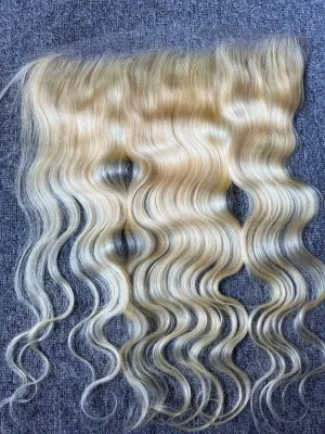 Blonde Hair Body Wave 13X4 HD Frontal