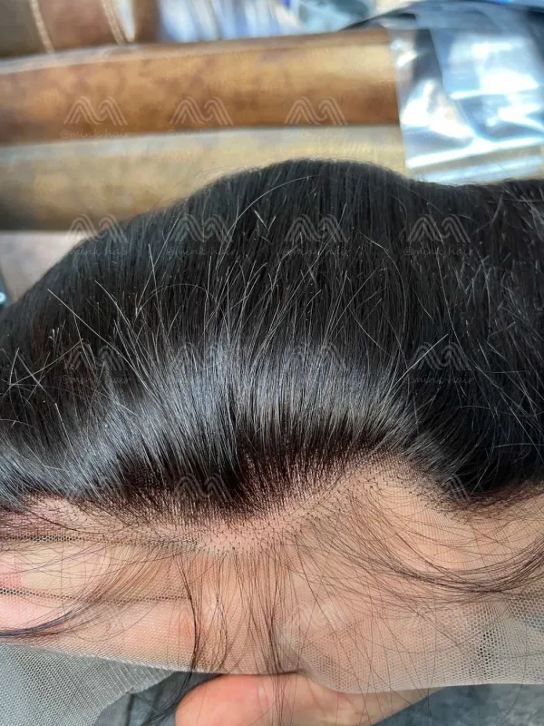 Raw Hair Silky Straight Transparent Lace Wig