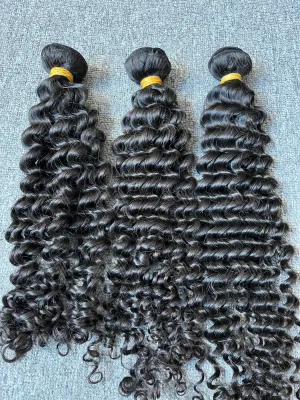 Raw Hair Deep Wave Bundles