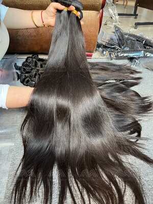 Raw Hair Silky Straight Bundles