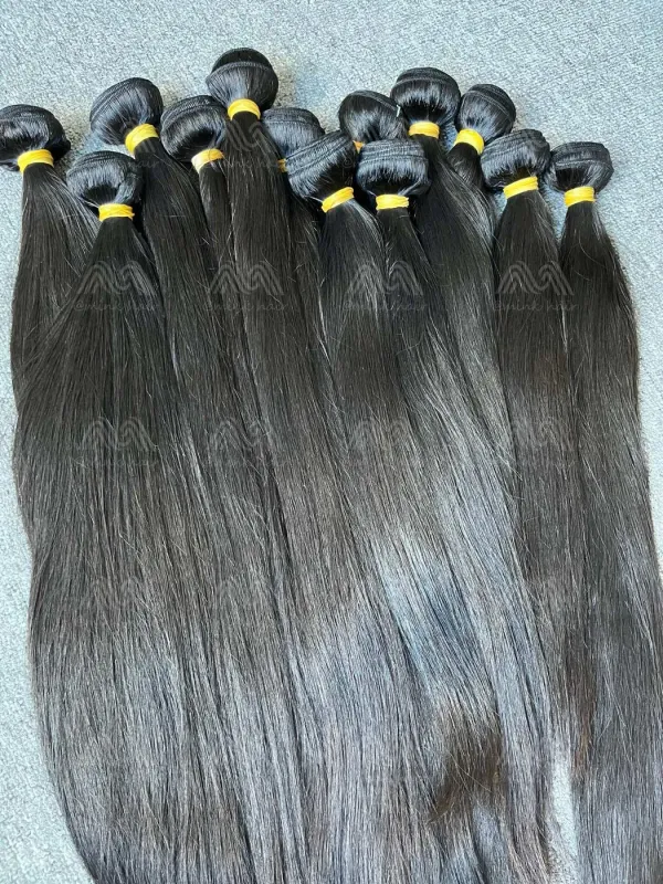 Raw Hair Silky Straight Bundles