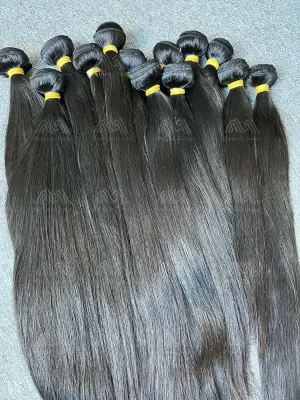 Raw Hair Silky Straight Bundles