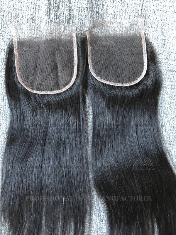 Mink Hair Straight 4X4 HD Closure