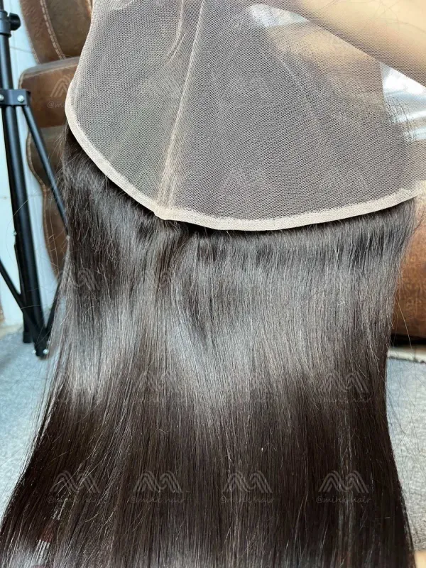 Mink Hair Straight 13X6 Transparent Frontal