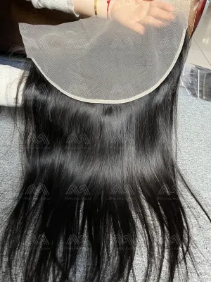 Mink Hair Straight 13X6 Transparent Frontal