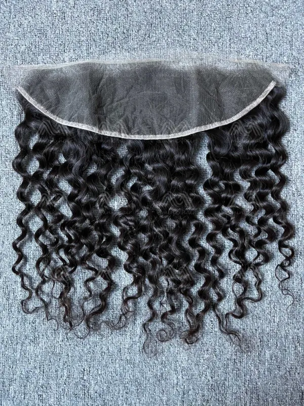 Raw Hair Italian Curly 13X4 HD Frontal