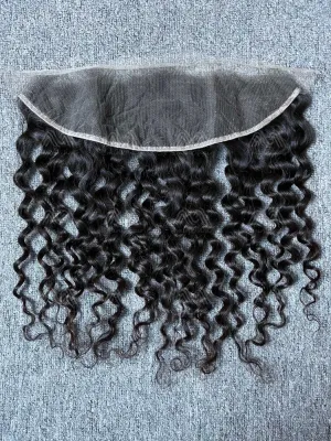Raw Hair Italian Curly 13X4 HD Frontal