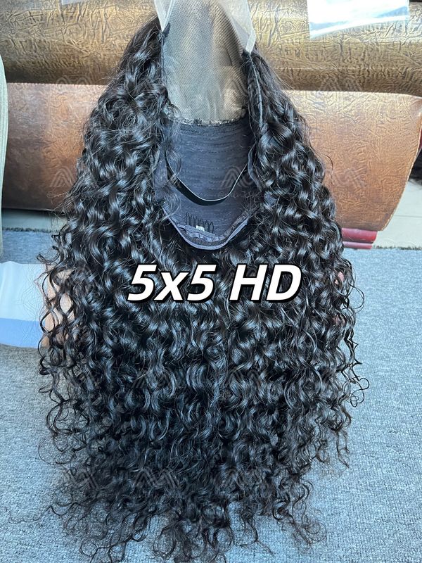 Raw Hair Italian Curly HD Lace Wig