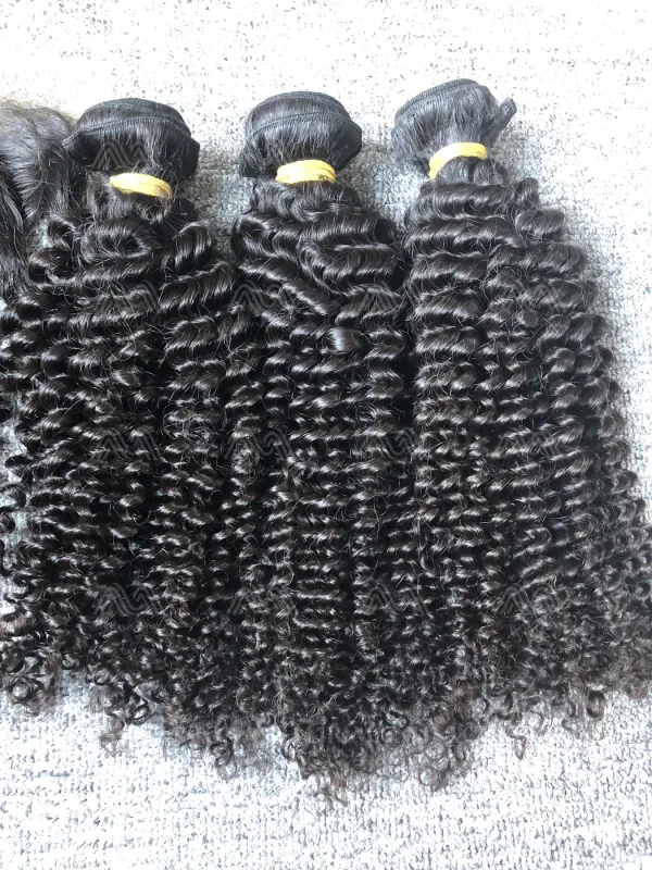 Raw Hair Kinky Curly Bundles