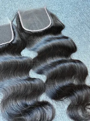 Raw Hair 5X5 HD Closure (Including deep wave/curly)