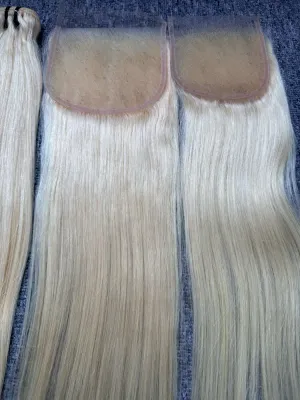 Blonde Hair 5X5 HD Closure