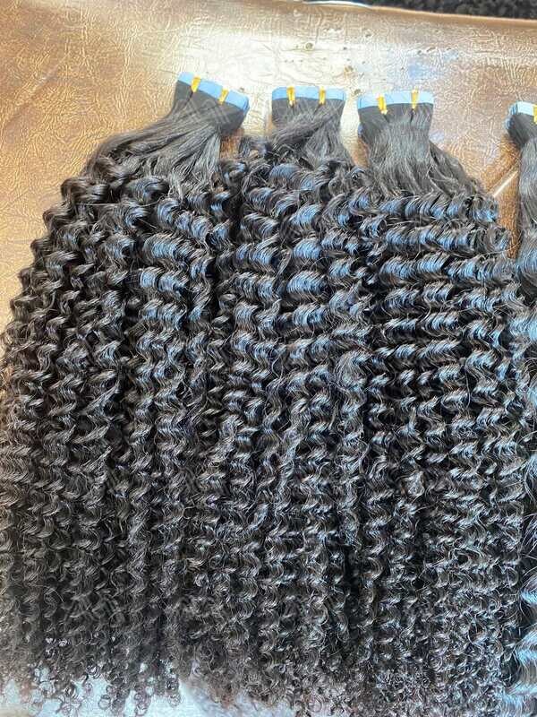 Luxury Hair Kinky Curly Tape In (20pcs/50g)