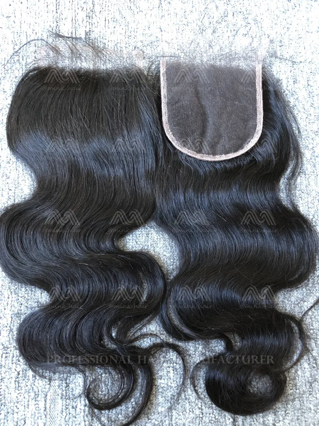 Mink Hair Body Wave 4X4 HD Closure