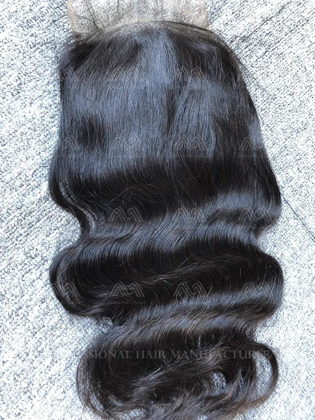Mink Hair 6x6 HD Closure  (Including straight/body wave/deep wave/Italian curly)