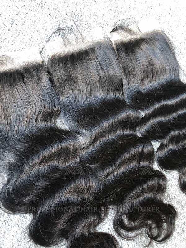 Luxury Hair Body Wave 5X5 Transparent Closure