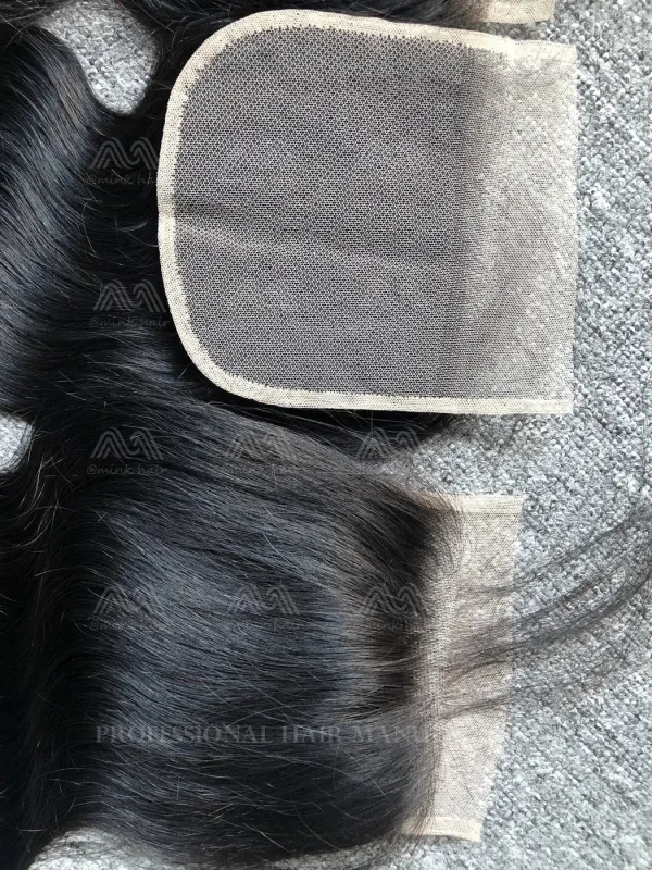 Luxury Hair Body Wave 5X5 Transparent Closure