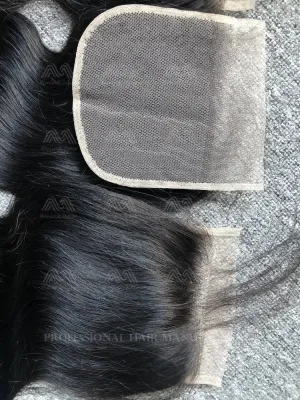 Luxury Hair Body Wave 5X5 Transparent Closure
