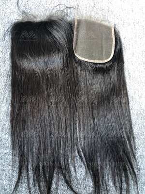 Luxury Hair Straight 4X4 Transparent Closure