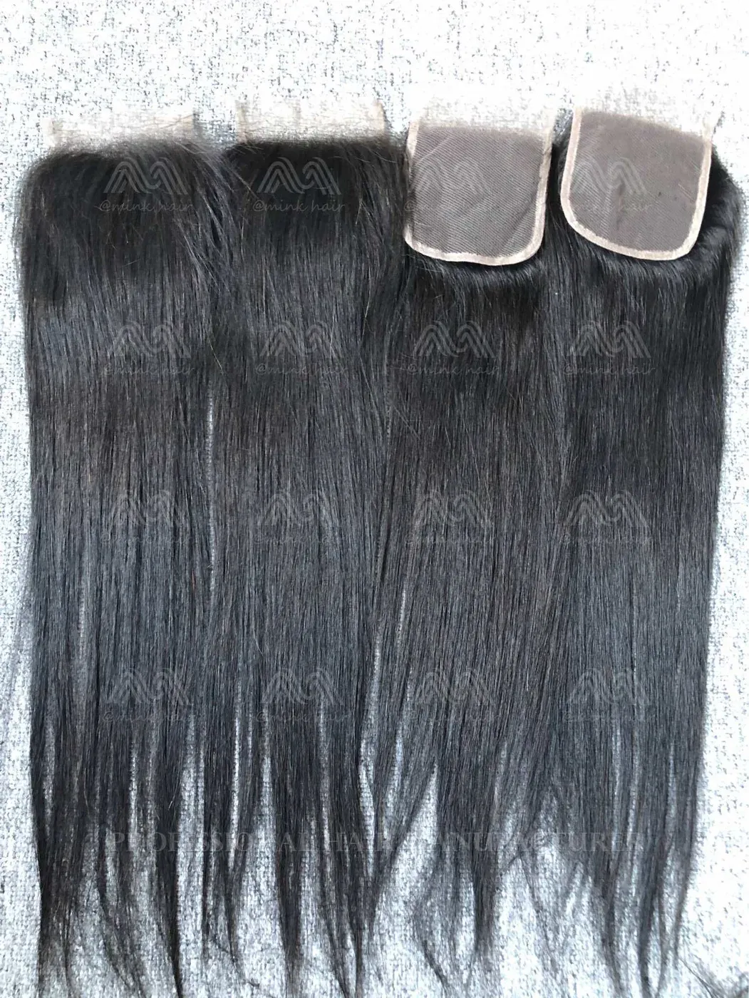 Luxury Hair Straight 4X4 Transparent Closure