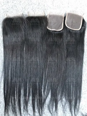 Luxury Hair Straight 4X4 Transparent Closure