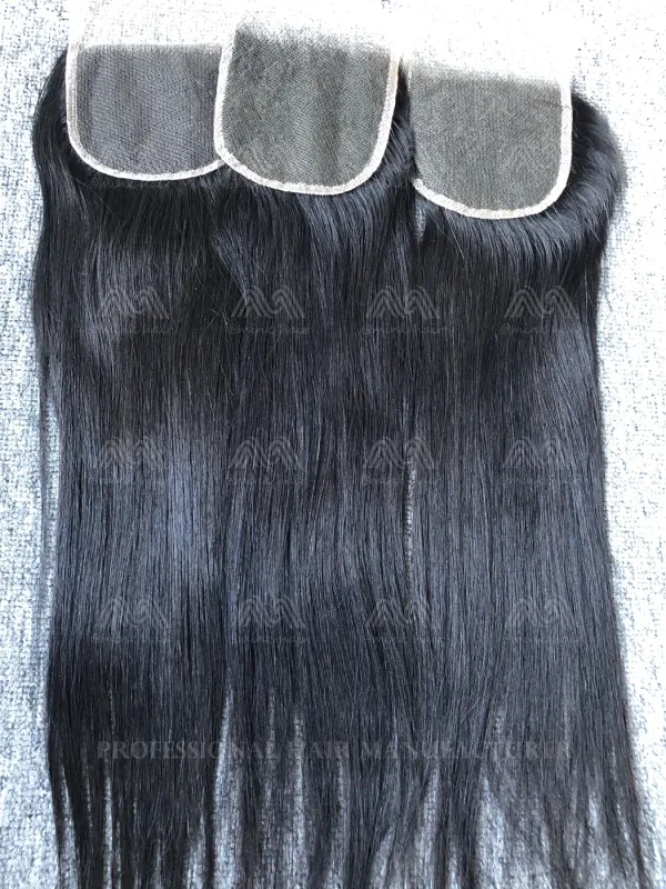 Luxury Hair Straight 4X4 Transparent Closure