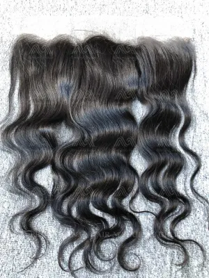 Luxury Hair Body Wave 13X4 Transparent Frontal