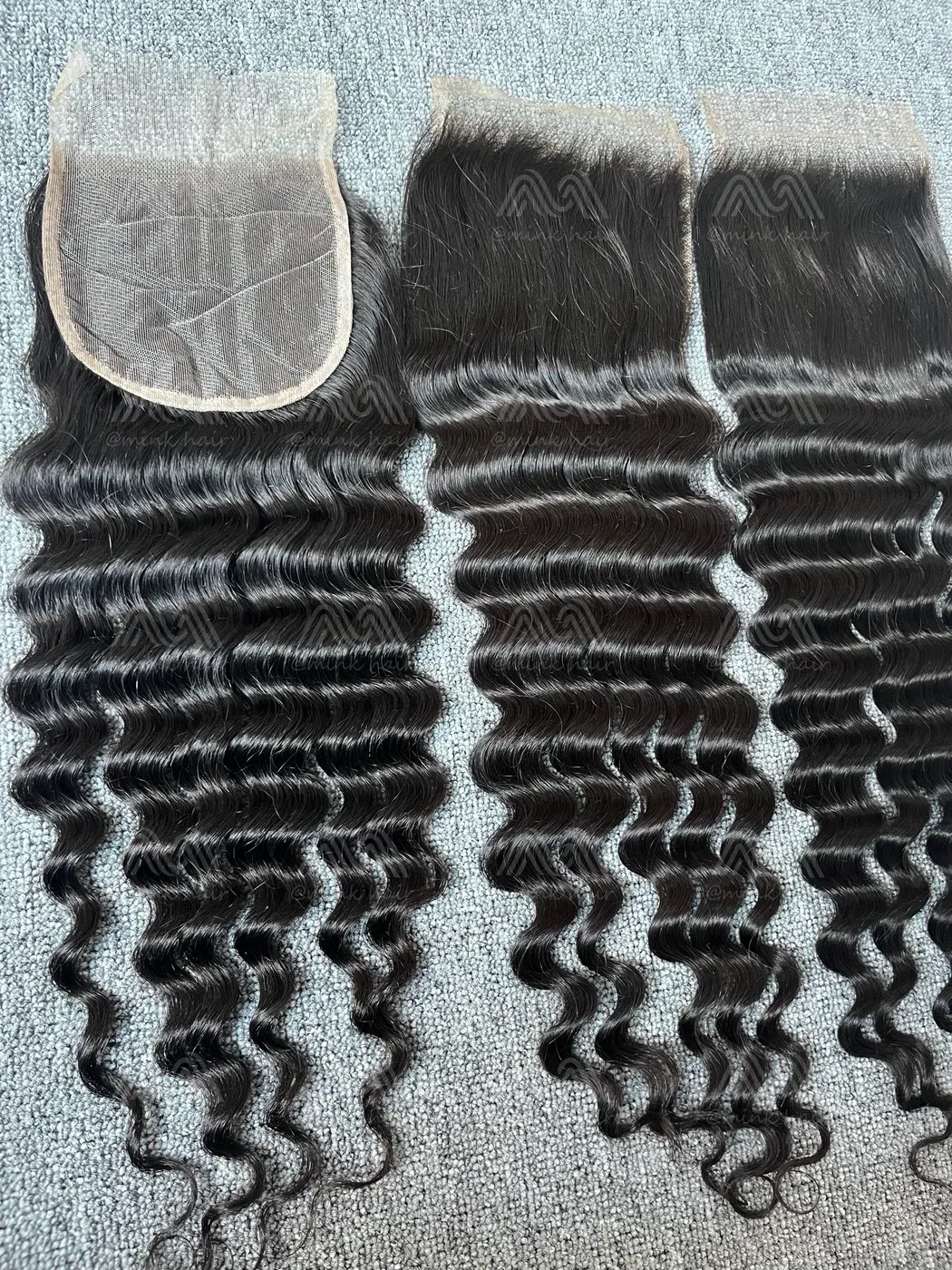 Luxury Hair Loose deep 5X5 Transparent Closure