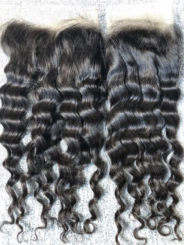 Raw Hair Loose Deep 13X4 Transparent Frontal