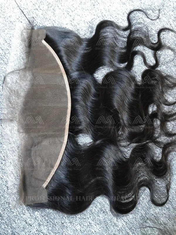 Raw Hair Body Wave 13X4 Transparent Frontal